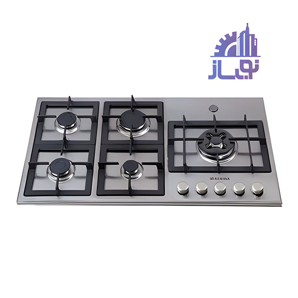 گاز صفحه ای تمام استیل روبینا مدل 803